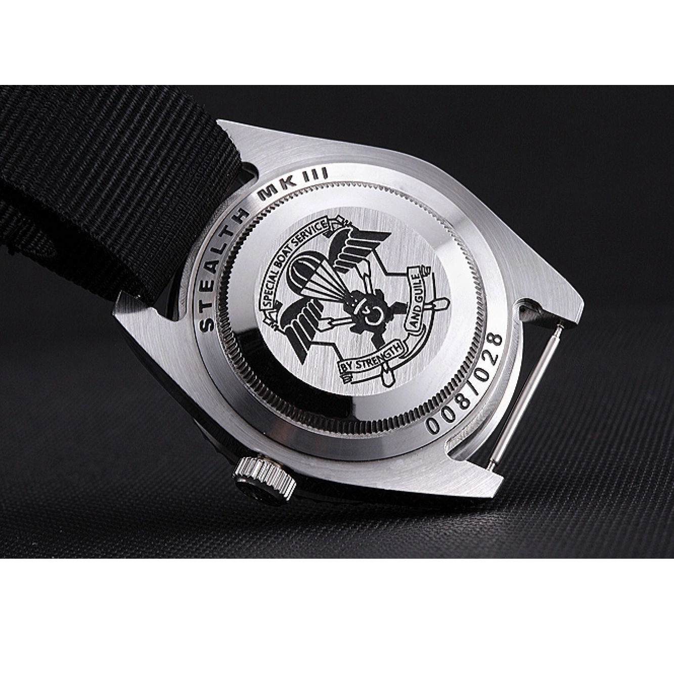AAA replica watch Rolex Black Stealth 621988 Submariner 0614